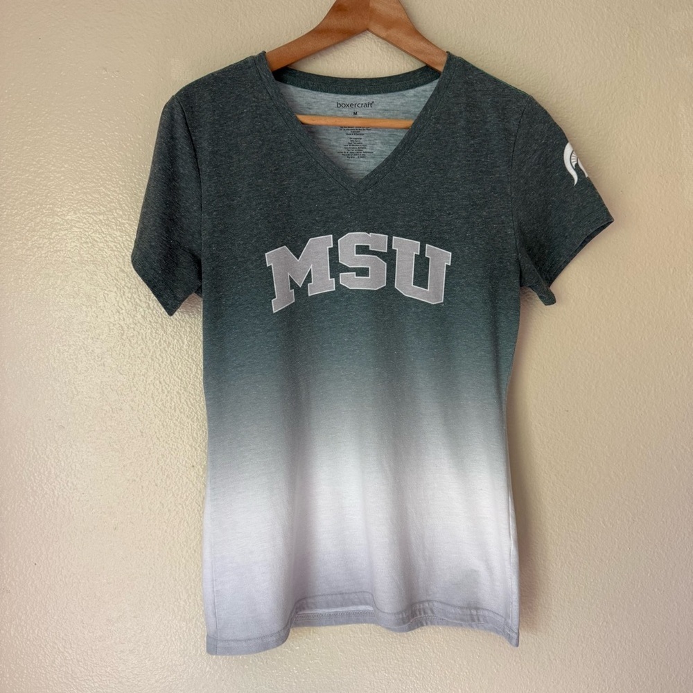 ❇️Boxercraft Women's MSU Gradient V-Neck Tee 2 for $22❇️